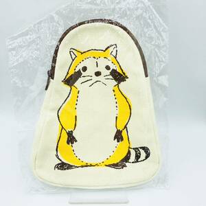 未使用品 保管品 あらいぐま ラスカル ポーチ ダイカット 40th 小物入れ RASCAL かわいい キャラクター