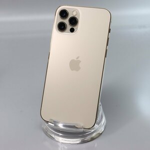 Apple iPhone12 Pro 128GB Gold A2406 MGM73J/A バッテリ84% ■SIMフリー★Joshin2024【1円開始・送料無料】