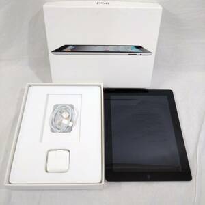 【Apple】iPad アイパッド 16GB ブラック A1396 箱 付属品付き 第2世代【アップル タブレット ノートPC スマホ パッド 黒 iPhone 携帯】12