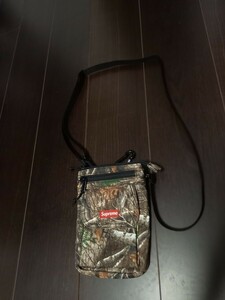 美品　Supreme Shoulder Bag Real Tree 19AW 19FW シュプリーム ショルダーバッグ リアルツリー カモ 迷彩　鞄　サコッシュ　アウトドア