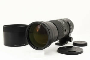★極上品★ SIGMA シグマ 150-600mm F5-6.3 DG OS HSM Contemporary Canon キヤノン 超望遠ズームレンズ フルサイズ対応 (3894)