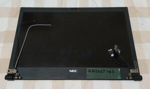 NEC PC-LZ550NSB LZ550/NS LZ550/N GN206Y1G3 上半身 液晶 ユニット 動作確認済 修理パーツ LCD モニタ ディスプレイ 2