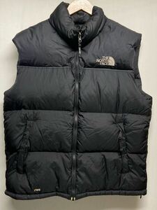 【THE NORTH FACE ノースフェイス 】ND01587 700フィル ヌプシダウンベスト XLサイズ ブラック ナイロン 2405oki h