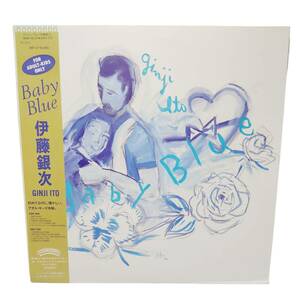 E03087 レコード 伊藤銀次 Baby Blue 28P-31 ベイビーブルー センチメンタルにやってくれ Congratulations Shade Of Summer