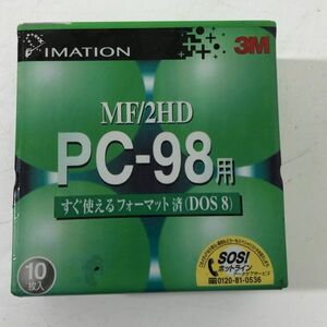 【5/26最終処分】IMATION MF/2HD フロッピーディスク PC-98用 10枚入り フォーマット済み DOS 8 MF2HD D8-10PM AAL0228小4873/0328