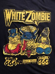 White Zombie ヴィンテージ バンドＴ marilyn manson nine inch nails metallica pantera powerman 5000 rob zombie zilch hide ministry