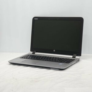 1円～ HP ProBook 450 G3 Core i5-6200U 2.3GHz/8GB/HDD500GB/DVDマルチ/15インチ/OS無/動作未確認【栃木出荷】