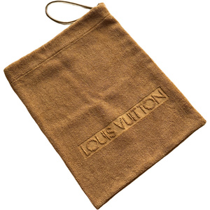 ルイ・ヴィトン レア 保存袋 巾着袋 ポーチ袋 収納袋 パイル地 タオル地 未使用 正規品