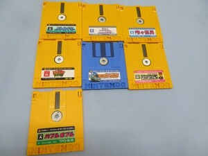 7枚セット★バブルボブル/メトロイド ゲームソフト ファミコンディスクシステムカード USED 93778★！！