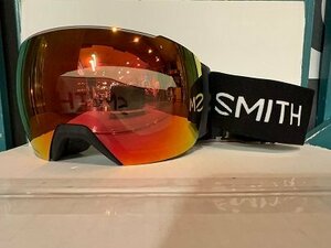 【GW期間特別価格】新品未使用 23-24 SMITH I/O MAG XL BLACK/CP PHOTOCHROMIC RED MIRROR/CP STORM BLUE SENSOR MIRROR ゴーグル