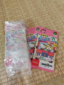 とびだせどうぶつの森　 amiibo カード　 サンリオキャラクターズコラボ　8パック 新品未開封
