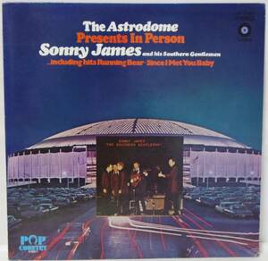 中古LP簡易洗浄：ソニー・ジェイムズ イン・パースン Sonny James and his Southern Gentlemen The Astrodome Presents Sonny James 国内盤