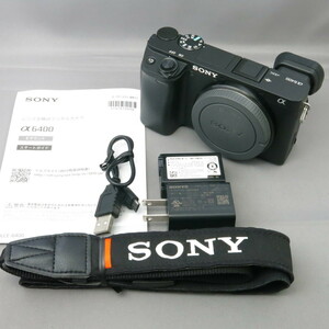 SONYソニー　α6400　ILCE-6400　★NO.7671