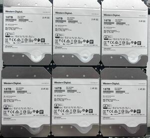 大容量HDD WD 16TB HDD HC550 3.5インチ 7200rpm