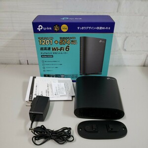 602y2813★TP-Link WiFi ルーター 無線LAN WiFi6 AX1800 規格 1201 + 574Mbps WPA3 EasyMesh 対応 Archer AX23V