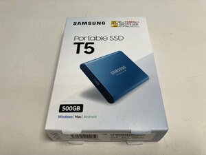 【★35-2796】■未開封■未開封 SAMSUNG サムスン 外付けSSD ポータブル T5 MU-PA500B/IT SSD 500GB（3945）