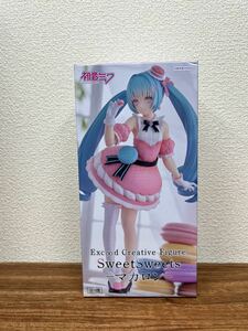 数2個あり 初音ミク Exc∞d Creative Figure SweetSweets マカロン フィギュア 未開封