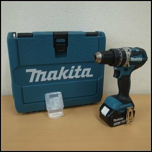 5178T　makita マキタ　充電式電動ドライバドリル　HP484D　バッテリ 18V 3.0Ah BL1830B 1個/ケース 付き　動作確認済み　美品