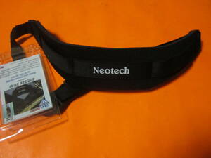 未使用品　Neotech Soft Sax Regular Open (オープンフック) Black #1901002　ネオテック 管楽器用ストラップ　　サックス他