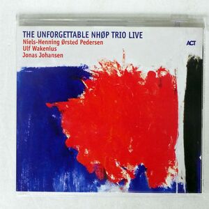 デジパック PEDERSEN, NIELS-HENNING ORSTED/UNFORGETTABLE NHOP TRIO LIVE (DIG)/ACT MUSIC + VISION ACT 9464-2 CD □