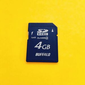 ★ BUFFALO ★ 4GB ★ デジカメSDカード ★ メモリーカード 4G ★