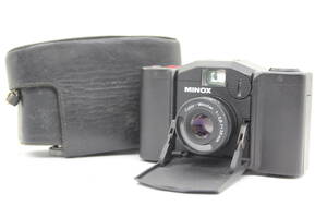 【返品保証】 ミノックス MINOX 35EL Color-Minotar 35mm F2.8 ケース付き コンパクトカメラ s2769