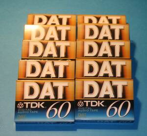 未開封　TDK　DATテープ　6０分　１０本