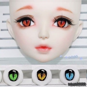 【ワオ！】 1/3 1/4 1/6 1/8 1/12 SD DD MDD MSD SDM YOSD 幼SD 服 球体関節人形 BJD 目 24mm 20mm 18mm 16mm 14mm doll 吸血鬼 猫