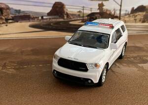 グリーンライト　Dodge Durango 　レスキュー　ポリス　警察　パトカー　1/64　海外ドラマ　CIA FBI パトロール