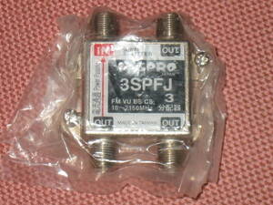 MASPRO マスプロ 3SPFJ 3分配器 1端子電流通過型 屋内用