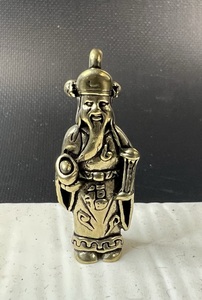 銅製 【福禄寿様 ペンダント トップ】 アクセサリ 仏教 七福神 装飾品 飾り インテリア オブシェ 小物 お守り ネックレスぺ 宗教