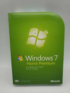 Microsoft Windows7 Home Premium 製品版 　日本語　32bit/64bit　中古　