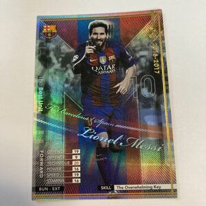 送料込/WCCF16-17EXTRAリオネル・メッシ/BUN 2016-2017 バルセロナ　Lionel MESSI FC BARCELONA アルゼンチン