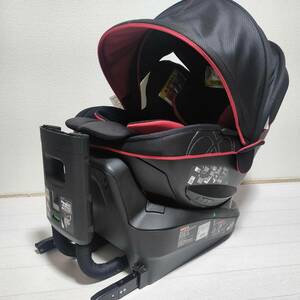 【送料込】エールベベ 美品 クルット4 i プレミアム ISOFIX チャイルドシート 新生児～ 回転 ターン プロクリーニング済 