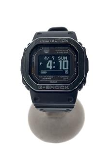 CASIO◆ソーラー腕時計_G-SHOCK/デジタル/ラバー/BLK/BLK