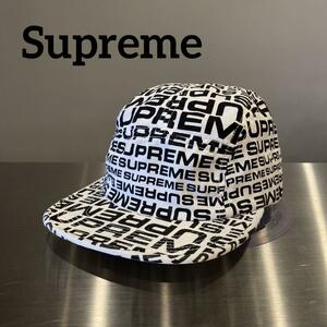 『Supreme』 シュプリーム 総柄パネル ジェットキャップ