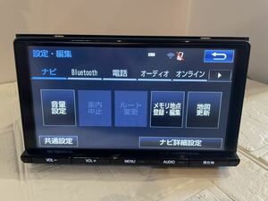 トヨタ純正SDナビ NSZT-Y66T 9インチ セキュリティロック解除済み アクア Bluetooth DVD 2017年地図データ