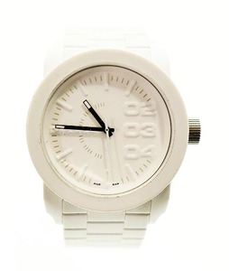 ディーゼル DIESEL FRANCHISE DZ1436 フランチャイズ 腕時計 ホワイト【ブランド古着ベクトル】240204 ● メンズ
