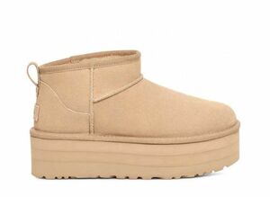 UGG WMNS Classic Ultra Mini Platform "Mustard Seed" 23cm 1135092-MDSD