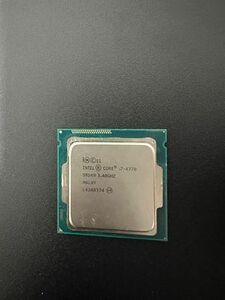 CPU インテル Intel Core i7-4770 プロセッサー 中古 動作未確認 ジャンク品