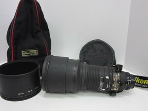 カメラ祭 ニコン NIKON ED AF ニッコール NIKKOR 300mm 1:2.8 フード付き ソフトケース付き