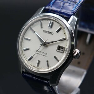 KING SEIKO キングセイコー 4402-8000 手巻き 25石 KS亀戸メダリオン 1967年製造 デイト 新品革ベルト メンズ腕時計