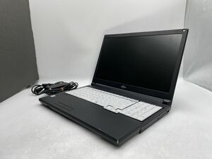 ★1円スタート★第8世代★富士通 LIFEBOOK A579/A Core i5 8365U 8GB 500GB★現状引き渡し★OS無★Wi-Fi不良、タッチパッド不良他★