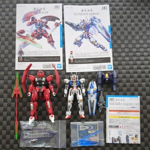 素組み HG ガンダム エアリアル ダリルバルデ ミラソウル 社製 フライトユニット 装備 機動戦士ガンダム 水星の魔女