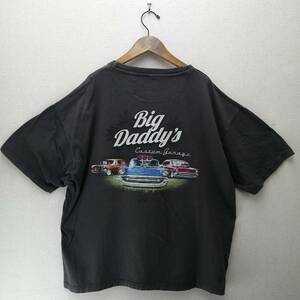 BIG DADDY’S CUSTOM GARAGE バックプリント Tシャツ XXL GRAY