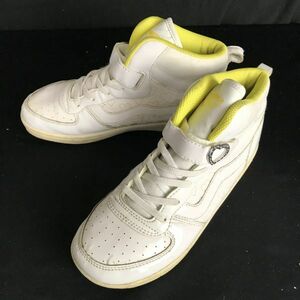 バンズ/VANS★HEARTPTN/ハート金具/ハイカットスニーカー【22.5/白/WHITE】sneakers/Shoes/trainers◆Q-429