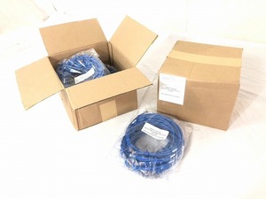 【米軍放出品】☆未使用品 LANケーブル CAT6 パッチコード 122cm(4フィート) 100本入り×2箱 (120)☆CD19M