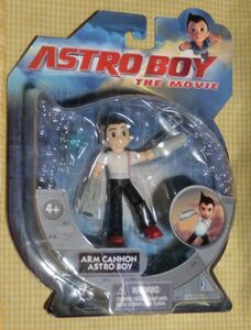 ASTROBOY THE MOVIE ATOM ARM CANON 鉄腕アトム ザ ムービー アームキャノン 2009 Jazwares 3.75インチ アニメ フィギュア 人形 手塚治虫 