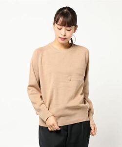 送料込み！521.新品◎AMERICAN HOLIC　クルーネックラグランニットプルオーバー