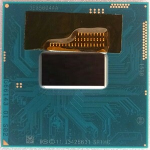 CPU Intel Core i3-4000M 2.4GHz SR1HC 中古動作品